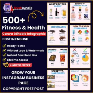 Fitness And Health Infographic Post