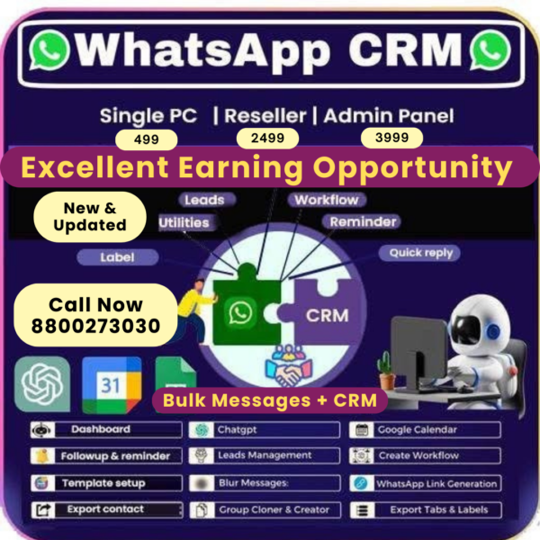 WhatsApp Tab CRM Software - Image 2