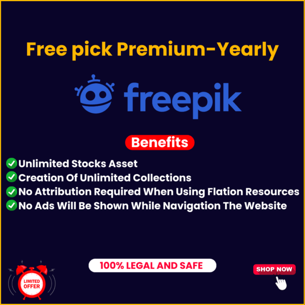 Freepick Premium Yearly