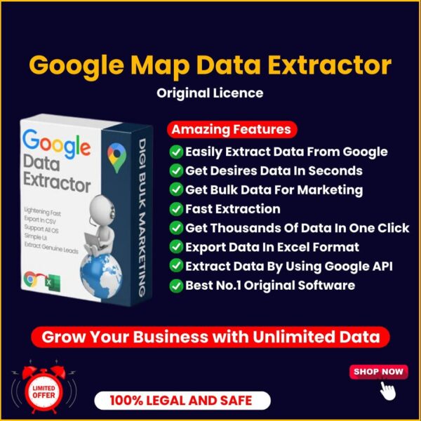 Google Map Data Extractor