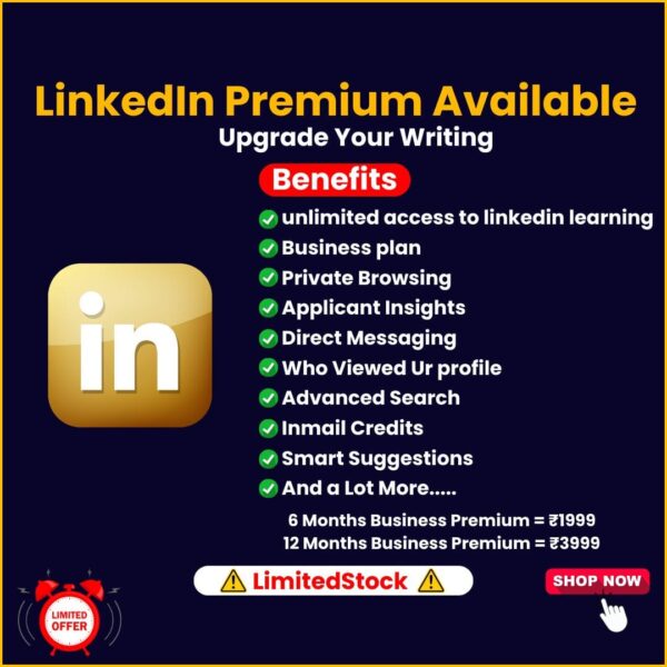 LinkedIn Premium Available