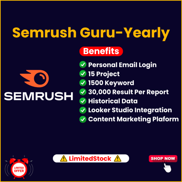 Semrush Guru Yearly