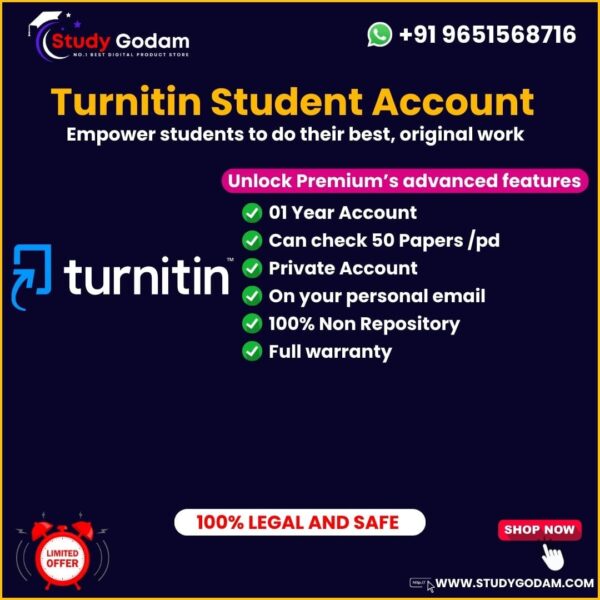 Turnitin Student Account