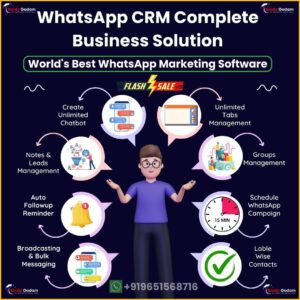 WhatsApp Tab CRM Software